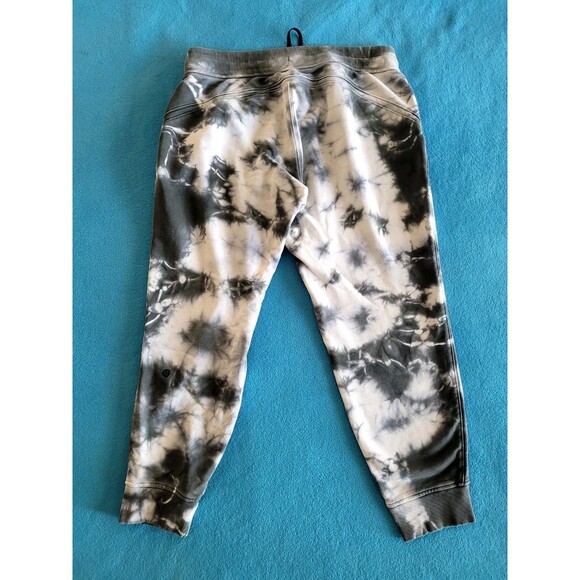LULULEMON Warm Down Jogger Women's Size 10 Tie Dye Earth Dye Sweatpants Leisure - Picture 6 of 10